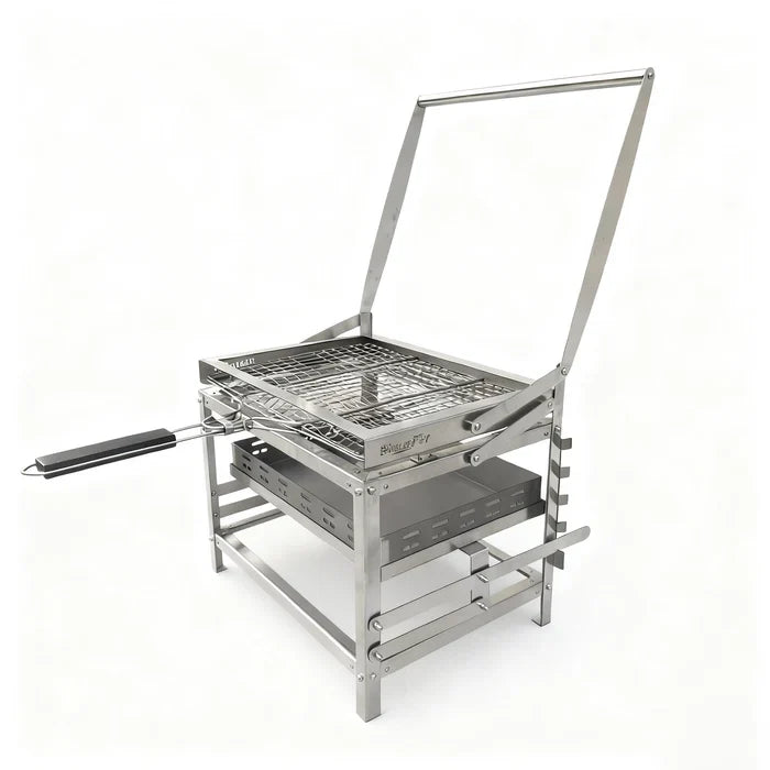 Blaze For F1 Premium Adjustable Charcoal Rotating Grill