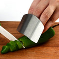 Stainless Steel Finger Guard – Adjustable Finger Protector for Cutting & Slicing (5Pcs)