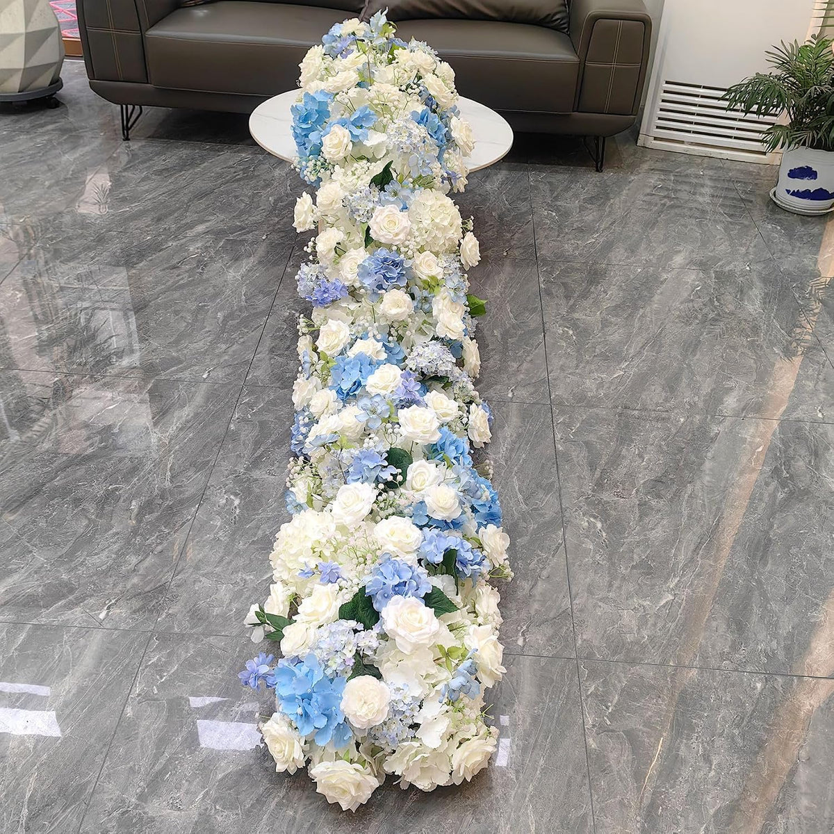 Wedding Background Flower Row – Artificial Arch Flower Strip Decoration