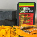 Bamboo Charcoal Turmeric Soap Bar