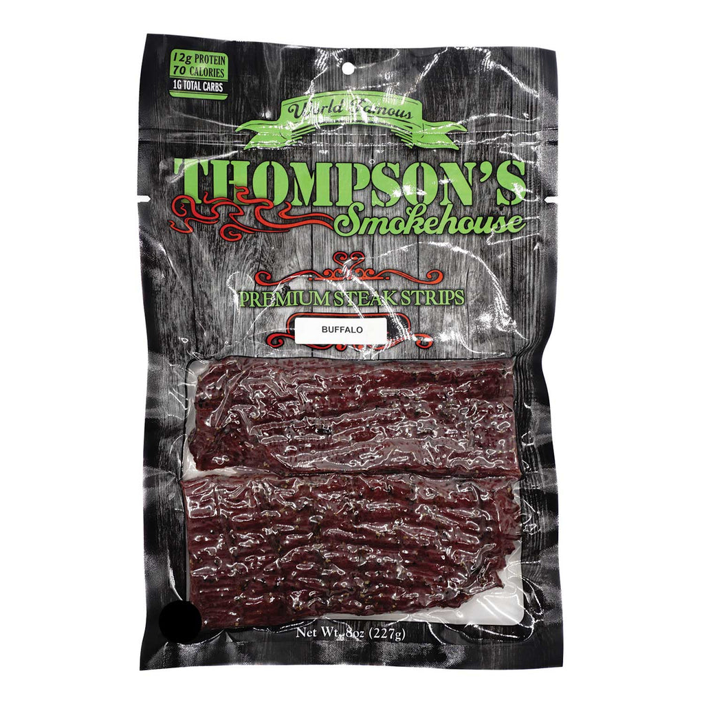 Thompson's Smokehouse Pepper Buffalo Jerky
