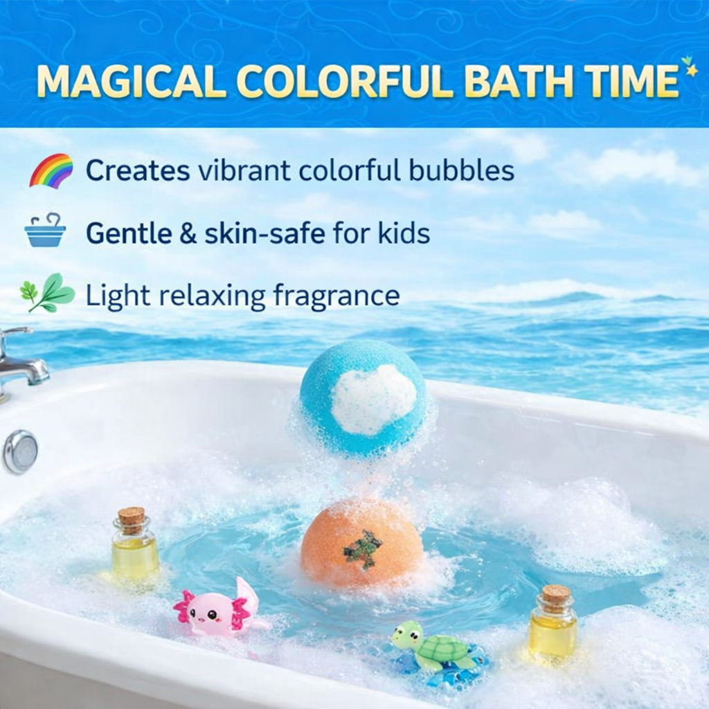 OceanPop™ Easter Surprise Bath Bombs with Toys – 12-Pack