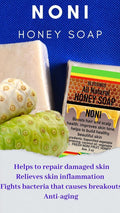 Honey Noni Soap – Skin Tone & Scalp Health Natural Bar