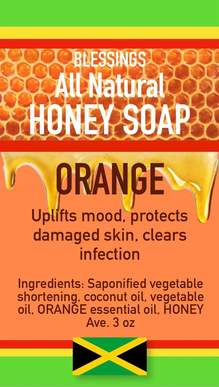 Honey Orange Soap – Uplifting & Refreshing Natural Bar