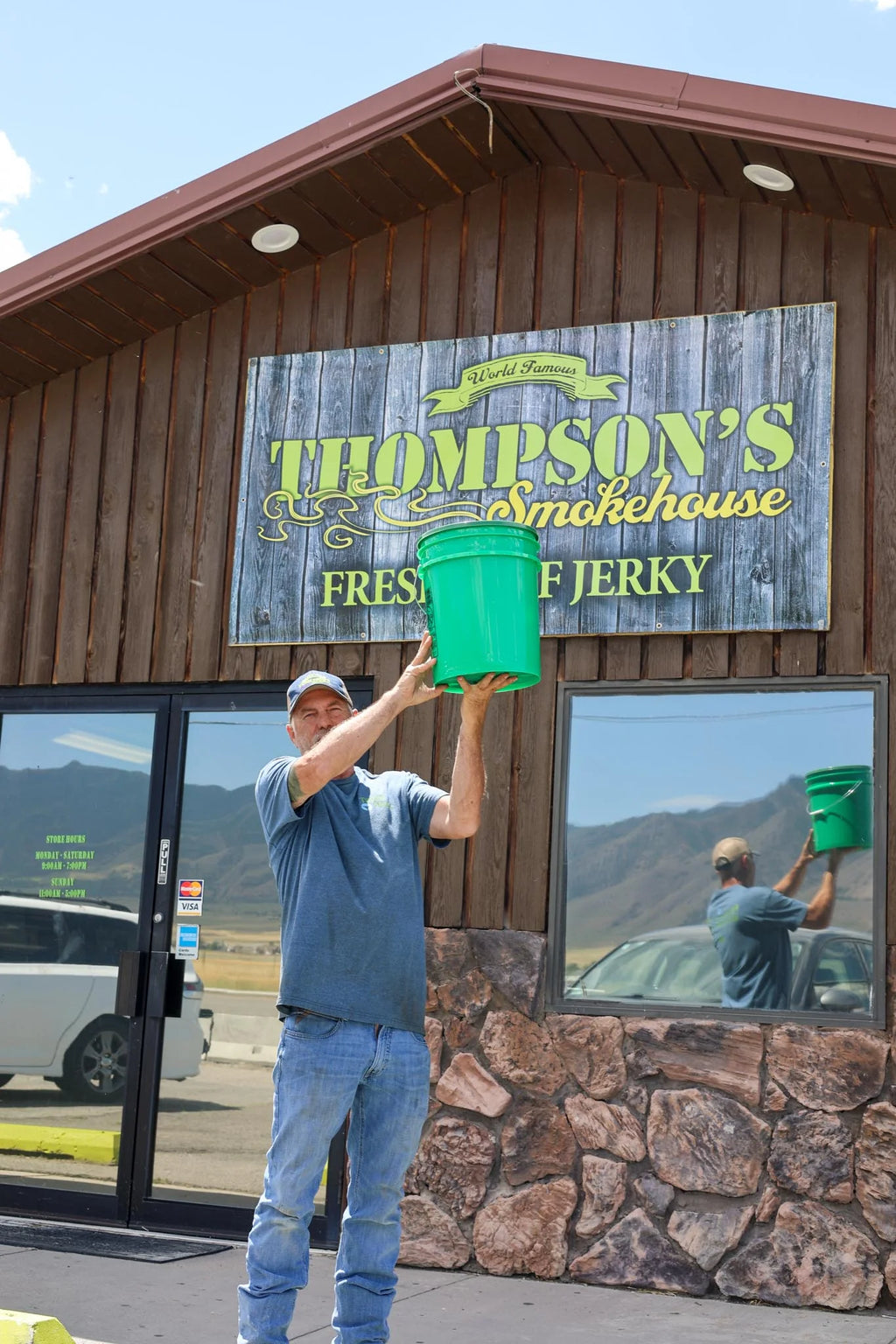 Thompson's Smokehouse Bucket O Jerky