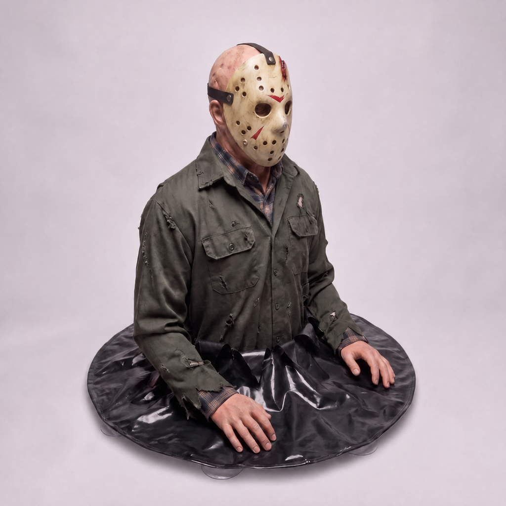 SpookyRoof – Handcrafted Car Roof Ghost Figure