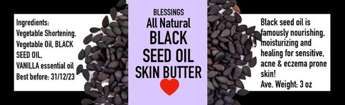 Blackseed Oil Skin Butter – Nourishing & Healing Natural Body Butter